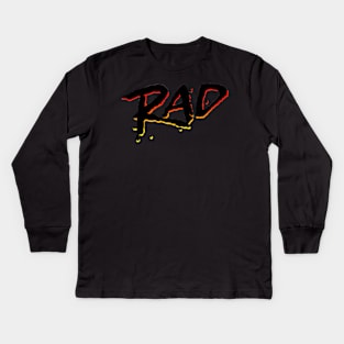 Rad racing team bmx movie Kids Long Sleeve T-Shirt